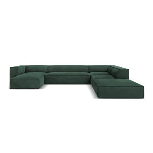 Tmavo zelená rohová pohovka (pravý roh) Madame - Windsor & Co Sofas