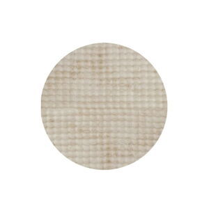 Béžový umývateľný okrúhly koberec ø 100 cm Bubble Cream – Mila Home