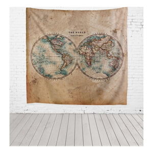 Tapiséria 140x140 cm The World – Really Nice Things
