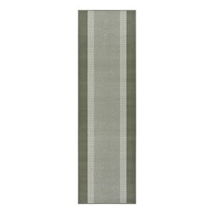 Zelený koberec behúň 250x80 cm Band - Hanse Home