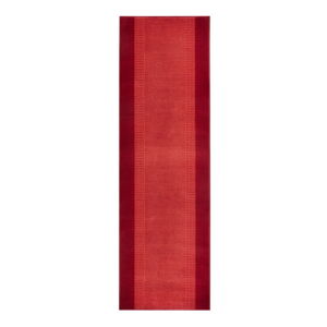 Červený behúň Hanse Home Basic, 80 x 250 cm
