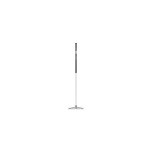 Biele hliníkové hrable s násadou Fiskars Xact, šírka 37,3 cm