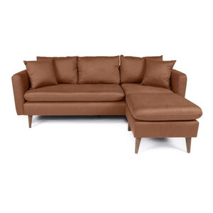 Hnedá pohovka 215 cm Sofia – Balcab Home