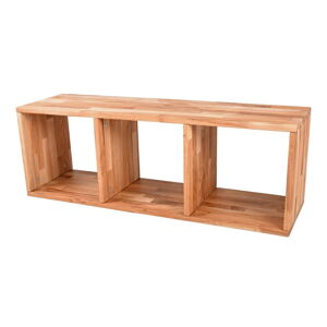 Poschodová polica z dubového dreva v prírodnej farbe 104 cm Marlon - Interia Home & Living