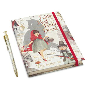 Zápisník s perom 192 stránok Little Red Riding Hood – Kartos