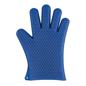 Modrá silikónová rukavica do rúry Wenko Glove