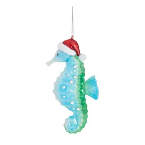 Sklenená vianočná ozdoba Seahorse – Sass & Belle