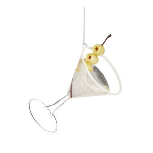 Sklenená vianočná ozdoba Martini – Sass & Belle
