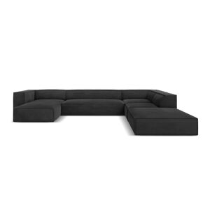 Tmavo šedá rohová pohovka (pravý roh) Madame - Windsor & Co Sofas