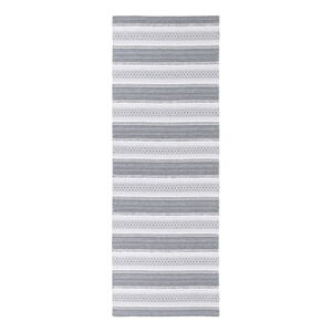 Sivý behúň vhodný do exteriéru Narma Runö, 70 × 250 cm