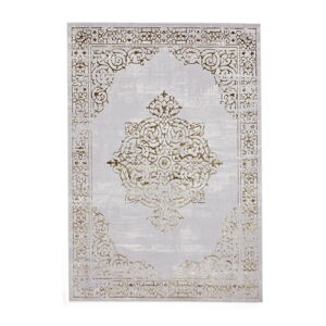 Svetlosivý/v zlatej farbe koberec 80x150 cm Artemis – Think Rugs