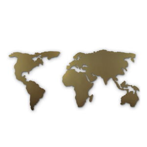 Nástenná mapa 120x60 cm Silhouette – Bystag