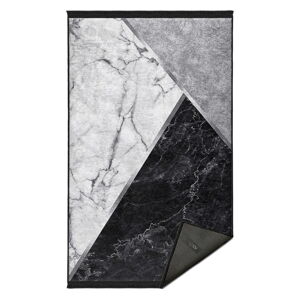 Bielo-čierny koberec behúň 80x200 cm - Mila Home