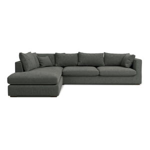 Šedá rohová pohovka (ľavý roh) Comfy - Scandic