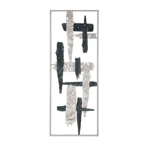 Kovová nástenná dekorácia 29x74 cm New Art – Mauro Ferretti