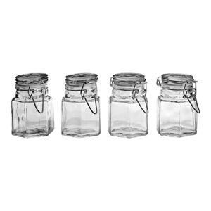 Sada 4 sklenených koreničiek Premier Housewares