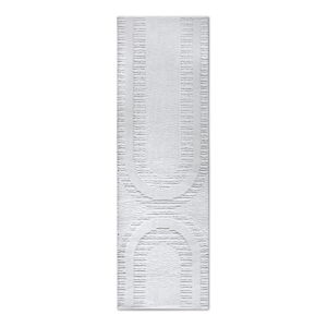 Krémovobiely behúň 80x240 cm Bartoux Cream White – Elle Decoration