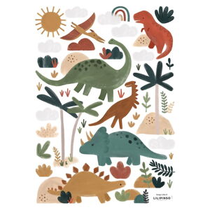 Hárok samolepiek 30x42 cm Great Dinosaurs – Lilipinso