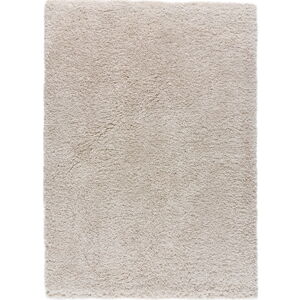 Béžový koberec z recyklovaných vlákien 80x150 cm Shaggy Reciclada – Universal