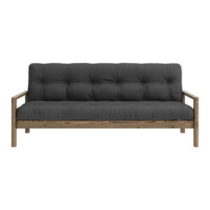 Tmavosivá rozkladacia pohovka 205 cm Knob – Karup Design