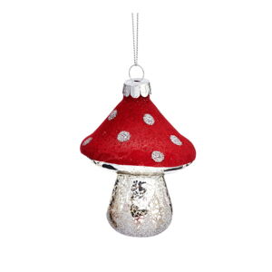 Sklenená vianočná ozdoba Toadstool – Sass & Belle