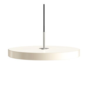 Krémovobiele LED závesné svietidlo s kovovým tienidlom ø 43 cm Asteria Medium – UMAGE