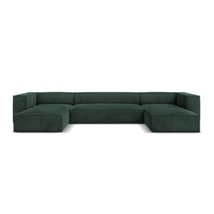 Tmavo zelená rohová pohovka (do "U") Madame - Windsor & Co Sofas