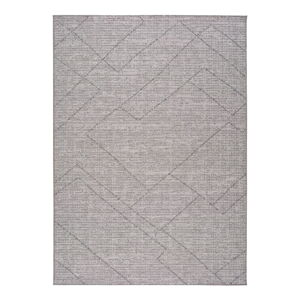 Sivý vonkajší koberec Universal Macao Grey Amelia, 133 x 190 cm