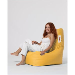 Žltý záhradný sedací vak Diamond XXL – Floriane Garden