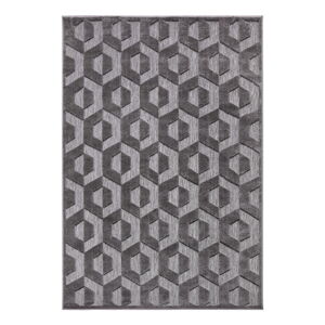 Antracitovosivý koberec 160x235 cm Iconic Hexa – Hanse Home