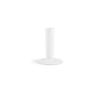 Biely kameninový svietnik Kähler Design Hammershoi, výška 12 cm