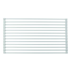 Zrolovateľná odkvapávacia mriežka na drez iDesign Metro, 47 x 27 cm