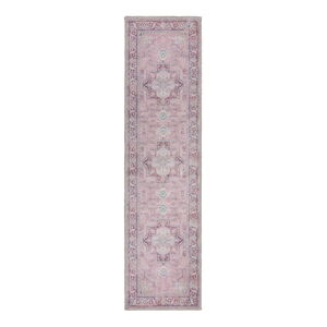 Svetločervený prateľný behúň s prímesou recyklovaných vlákien 60x230 cm Windsor – Flair Rugs