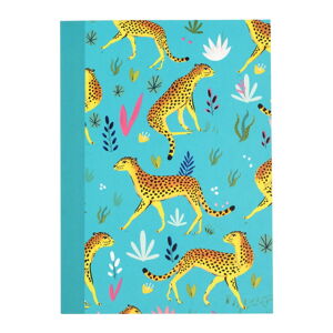 Zápisník 60 stránok formát A6 Cheetah – Rex London
