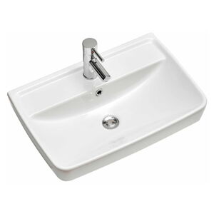 Biele keramické umývadlo 60x40 cm Set 357 - Pelipal
