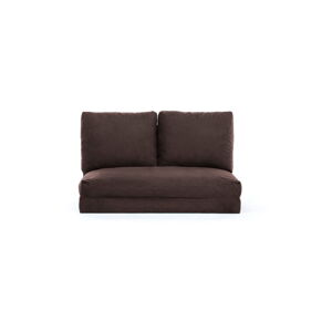 Hnedá rozkladacia pohovka 120 cm Taida – Artie