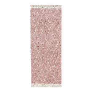 Ružový behúň Mint Rugs Jade, 80 x 200 cm