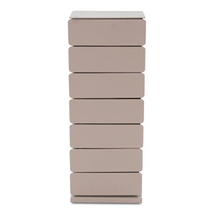 Sivá/béžová kovová komoda 37x98,5 cm Joey – Spinder Design