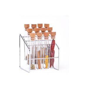 Súprava koreničiek 12 ks so stojanom Spice Lab – Wireworks