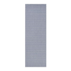 Modrý vonkajší behúň NORTHRUGS Coin, 80 x 200 cm