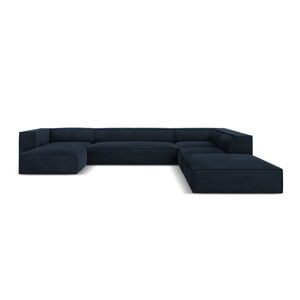 Tmavo modrá rohová pohovka (pravý roh) Madame - Windsor & Co Sofas