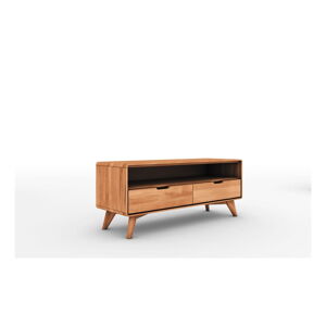 TV stolík z bukového dreva 120x48 cm Greg - The Beds