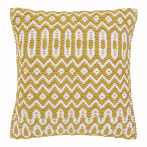 Žltý vonkajší vankúš Asiatic Carpets Halsey, 45 x 45 cm