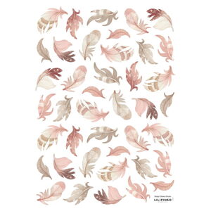 Hárok samolepiek 30x42 cm Feathers – Lilipinso