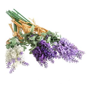 Umelé kvety v súprave 3 ks Lavender Bouquet – Casa Selección