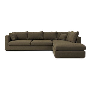 Svetlo hnedá rohová pohovka (pravý roh) Comfy - Scandic