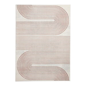 Ružový/svetlosivý koberec 80x150 cm Apollo – Think Rugs