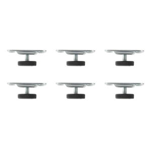 Nastaviteľné nožičky ku skriniam v súprave 6 ks Mistral & Edge by Hammel - Hammel Furniture