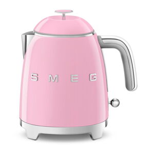 Ružová rýchlovarná kanvica z nehrdzavejúcej ocele 800 ml Retro Style – SMEG