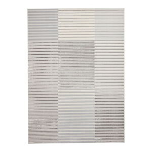 Svetlosivý/krémovobiely koberec 80x150 cm Apollo – Think Rugs